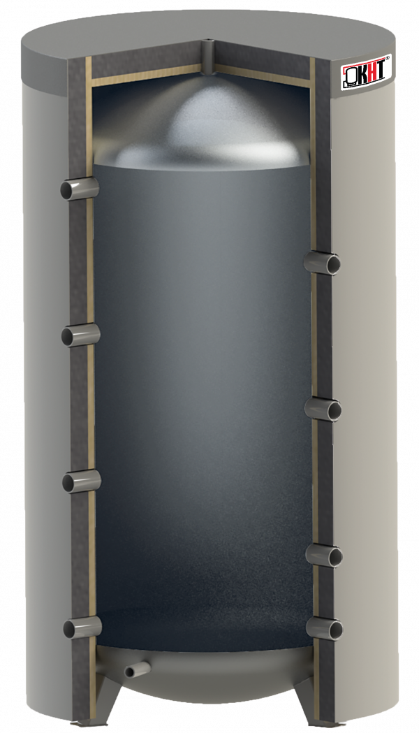 Tenko PS Pufferspeicher für Heizungsanlagen mit Wärmedämmung